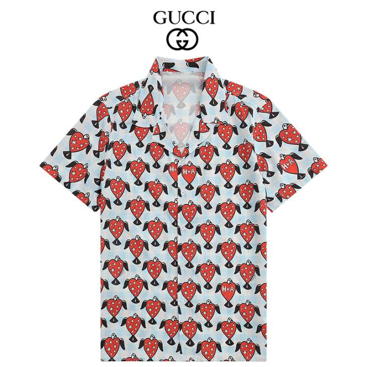 Picture of Gucci Shirts Short _SKUGucciM-3XLjdtfA8528387
